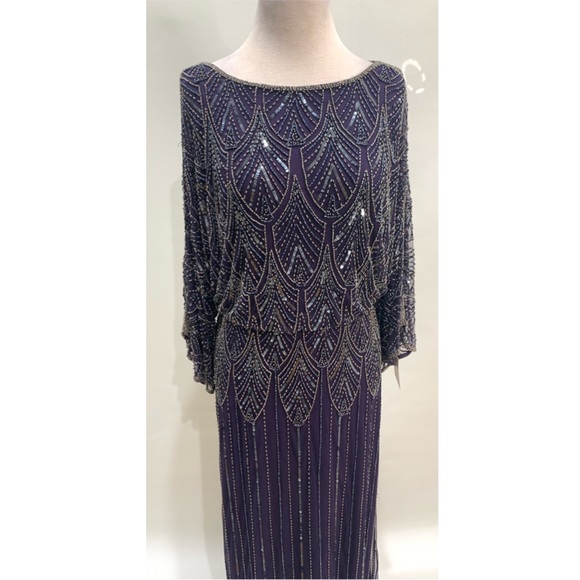 Pisarro nights mother Of bride blouson long dress - Picture 3 of 9